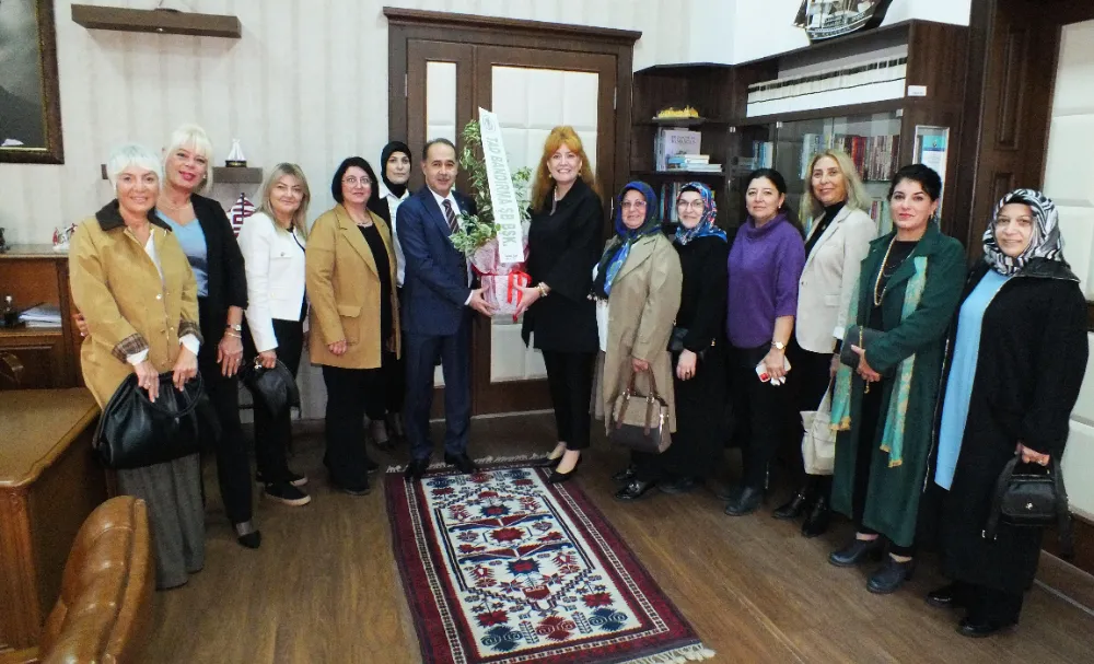 Türk Anneler Derneği Bandırma Şubesi’nden Kaymakam Aksakal’a Ziyaret