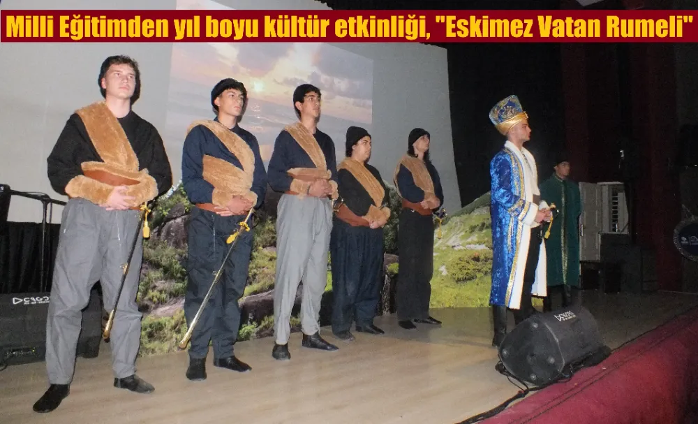 Milli Eğitimden yıl boyu kültür etkinliği,