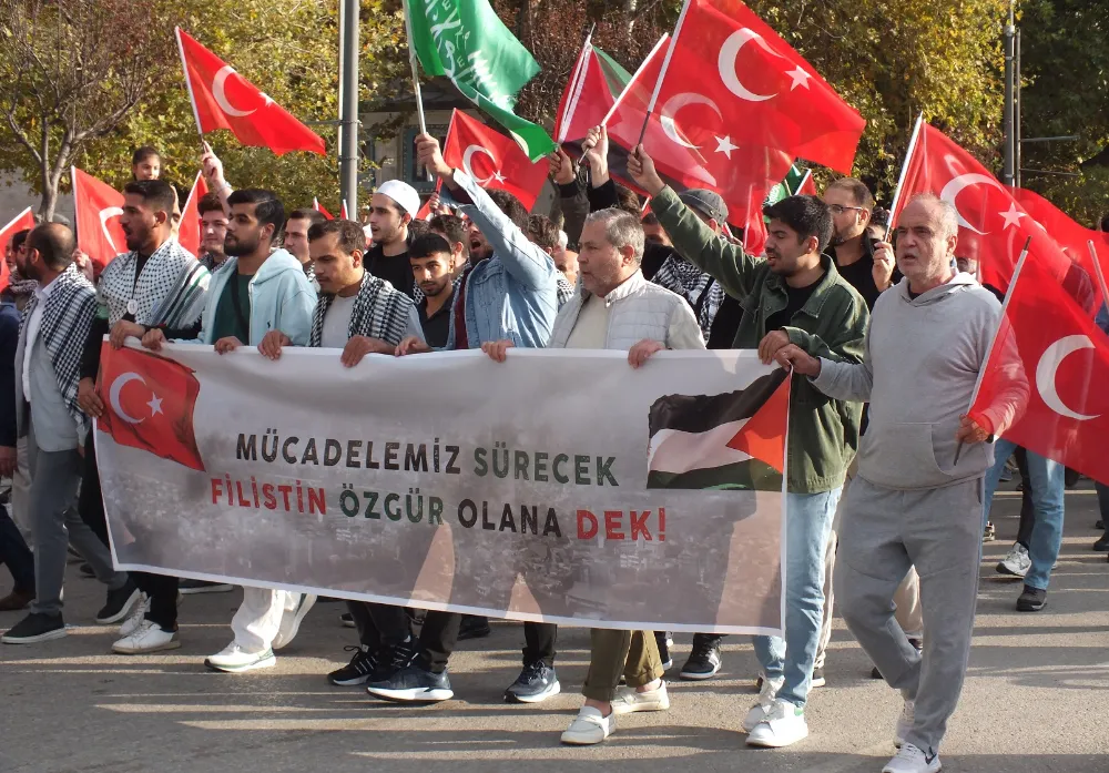 Bandırma Filistin soykırımına karşı tek yürek