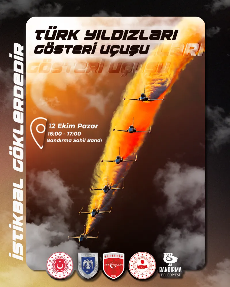 TÜRK YILDIZLARI BANDIRMA