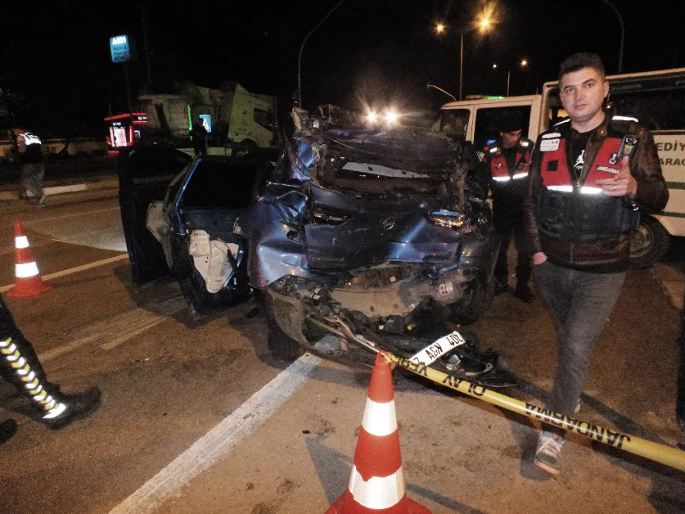 Trafik ışıklarında feci son