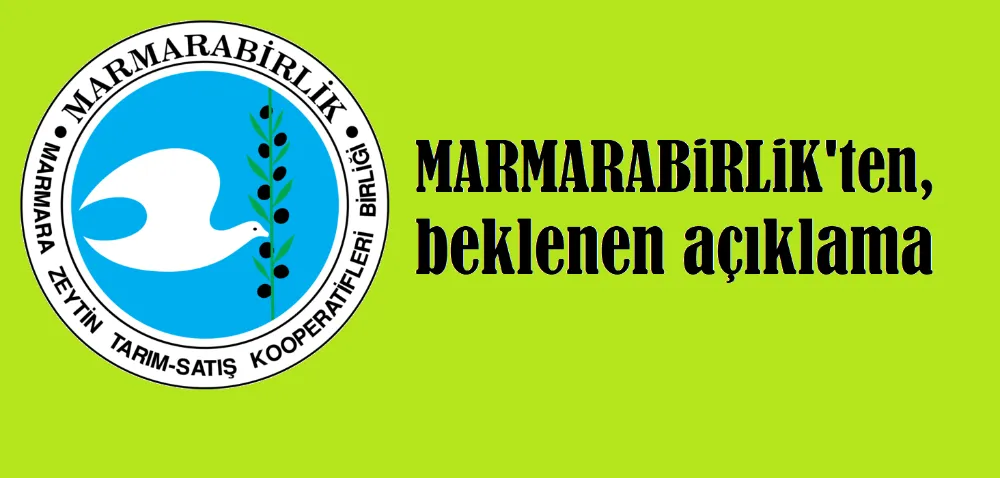 Marmarabirlik ürün alım fiyatlarını açıkladı.