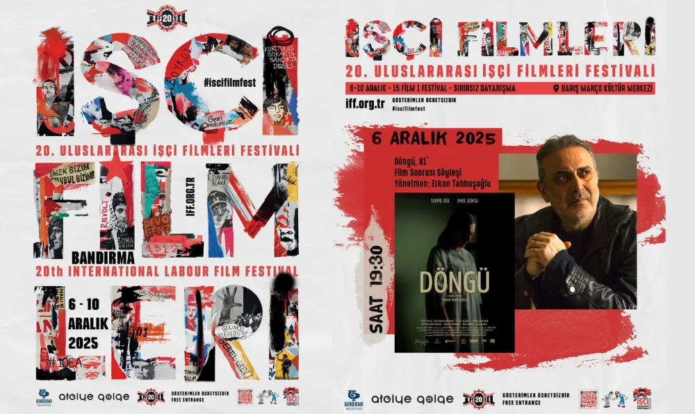 20. Uluslararası İşçi Filmleri Festivali Bandırma’da!