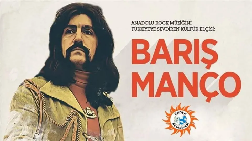 Erdek Barış Manço’yu unutmadı