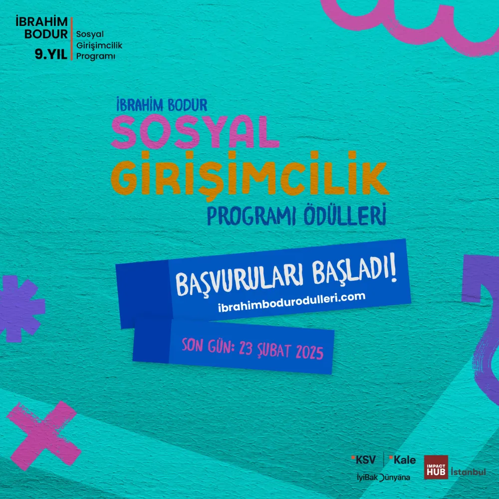 Sosyal girişimcilerin başvuruları bekleniyor