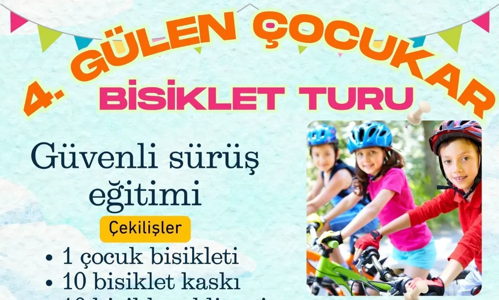4. GÜLEN ÇOCUKLAR BİSİKLET TURU
