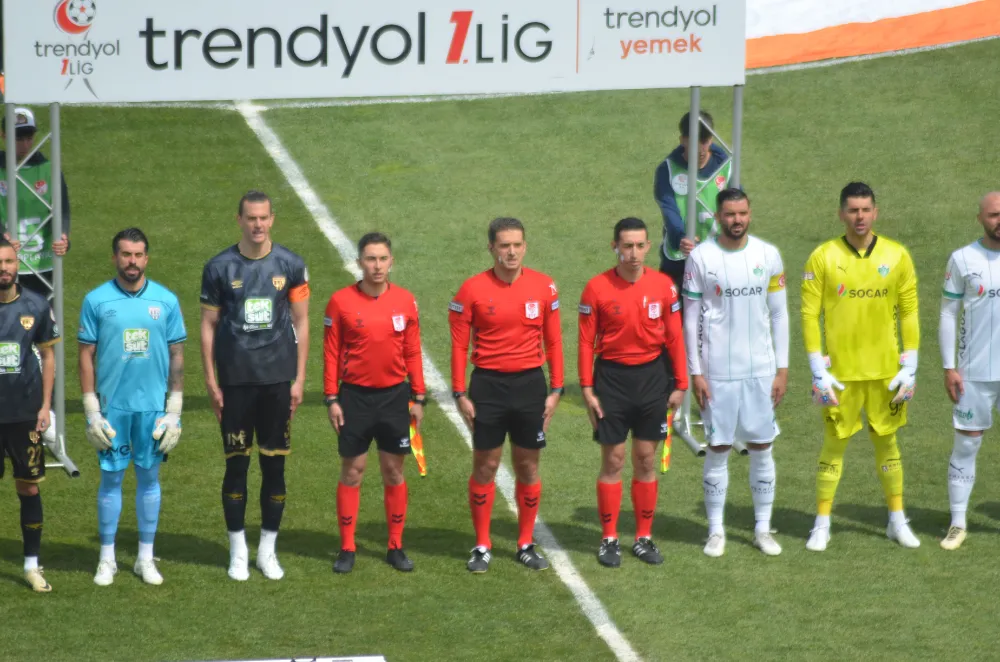 Maçın hakemi Taşkınsoy