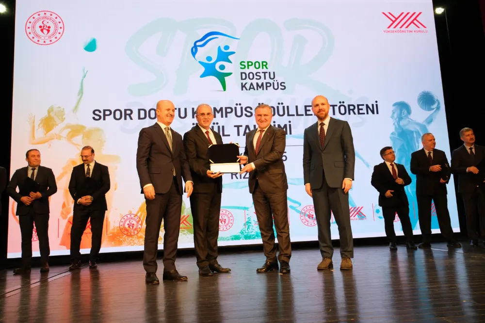 Üniversite “Spor Dostu Kampüs” Ünvanı Almaya Hak Kazandı.
