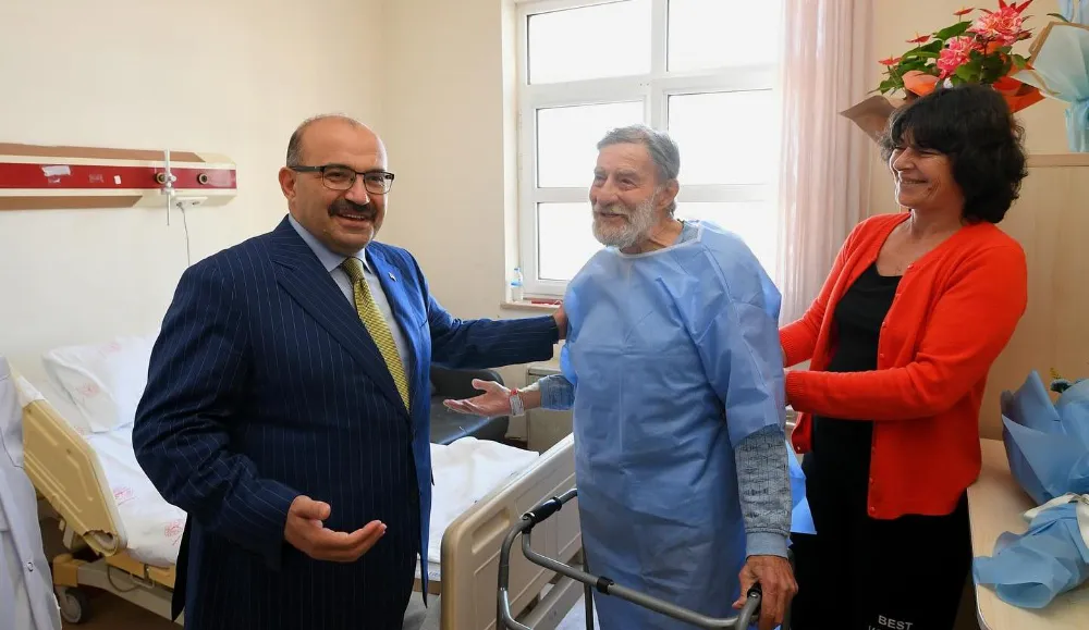 Ahmet Mekin taburcu oldu.