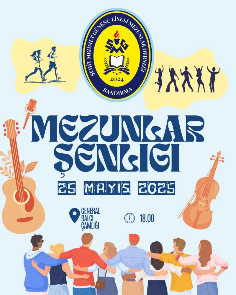 ŞMG Lisesi “Mezunlar Şenliği” Pazar günü