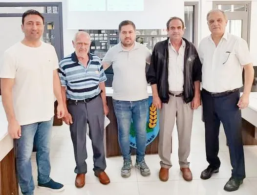 Borsada hasat sezonunun ilk arpa ürünü