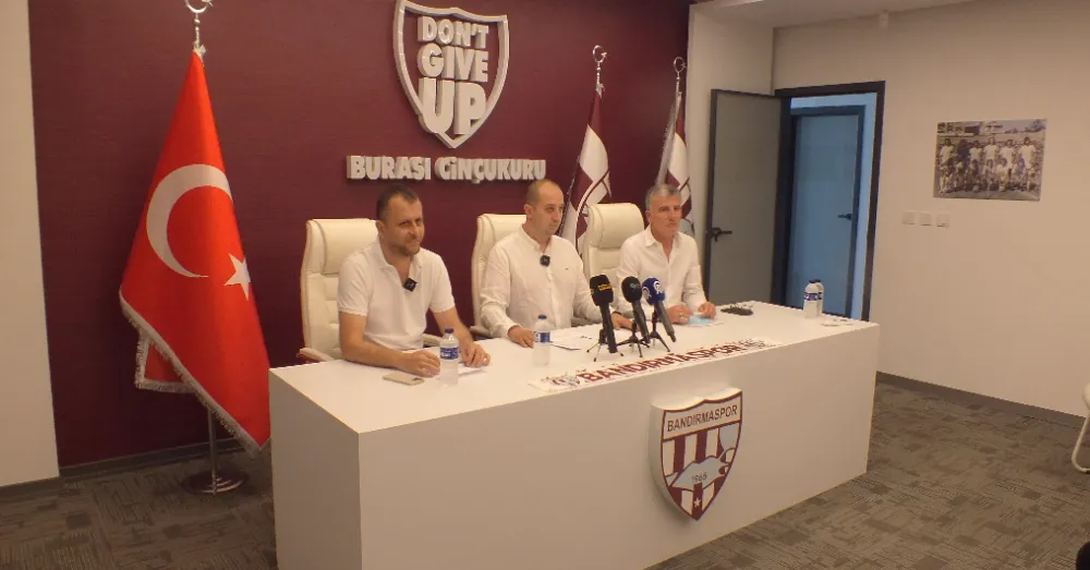 Bandırmaspor’da transfer açıklaması