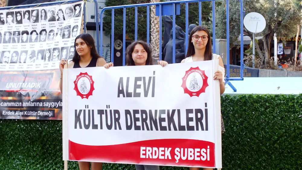 ERDEK ALEVİ KÜLTÜR DERNEĞİNDEN MADIMAK  ANMASI