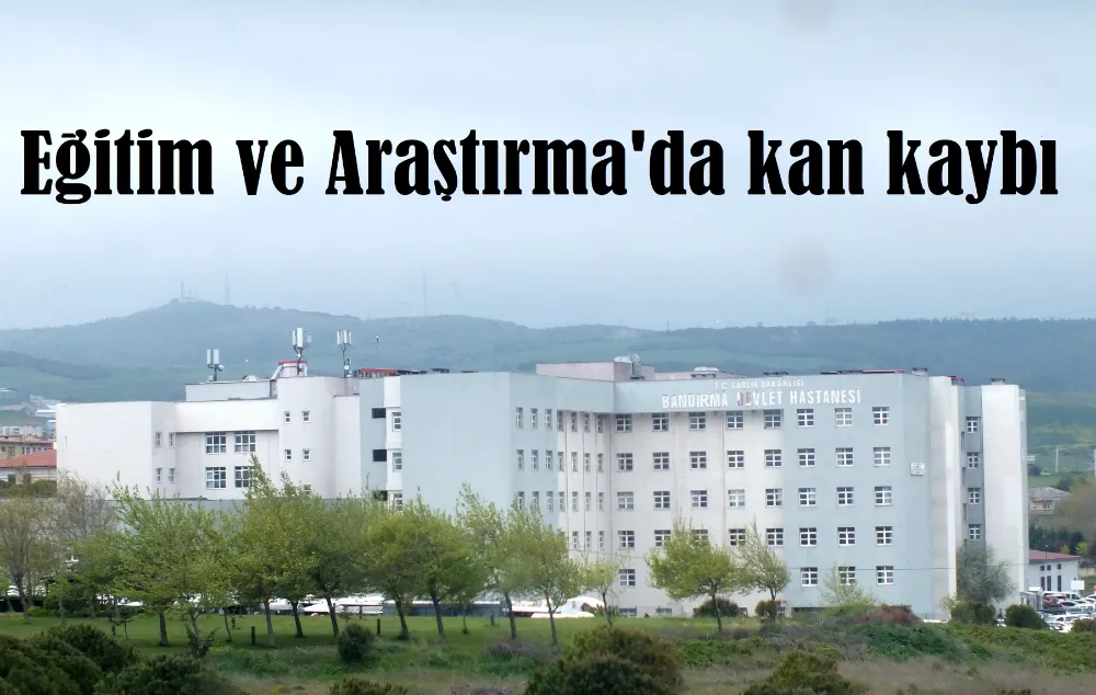 Tıp Fakültesinin önemli isimleri Eğitim ve Araştırmadan ayrıldı