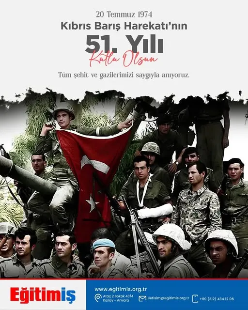 Eğitim-İş’ten “Kıbrıs Barış Harekâtı” açıklaması
