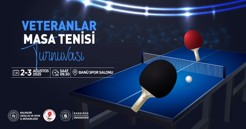 Veteranlar Masa Tenisi Turnuvası