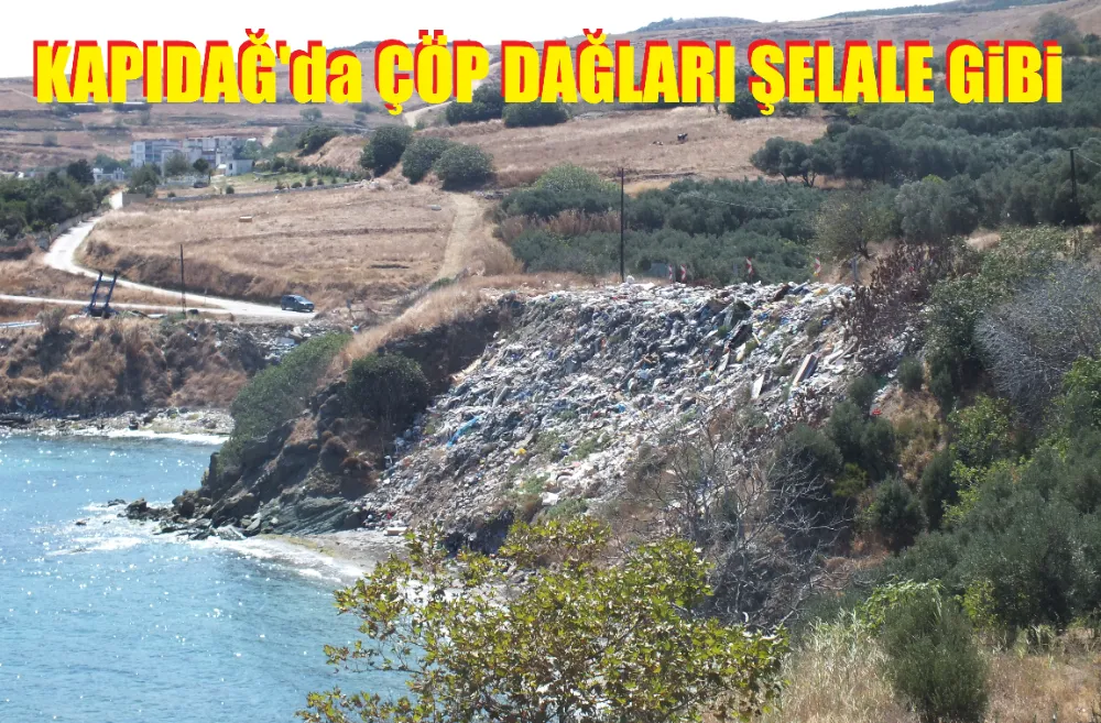 Kapıdağ kırsalında vahşi depolama