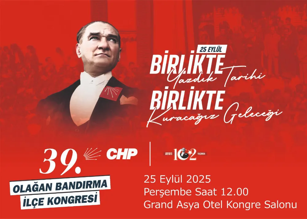 CHP de KONGRE GÜNÜ