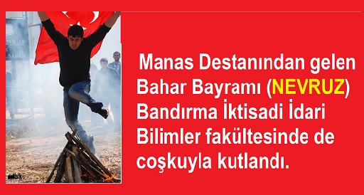 Bandırma İİBF`de Nevruz Coşkusu