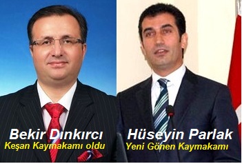 Gönen Kaymakamı değişti
