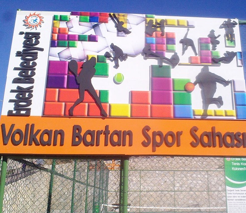 Volkan Bartan ismi artık spor tesislerinde