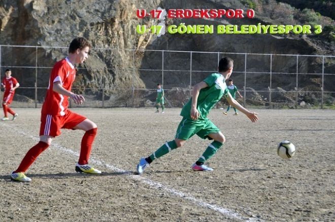 U-17 ERDEKSPOR 0-3 GÖNEN BELEDİYESPOR