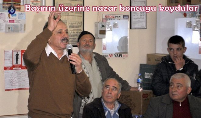 Nazar boncuğu takıp konuşturdular