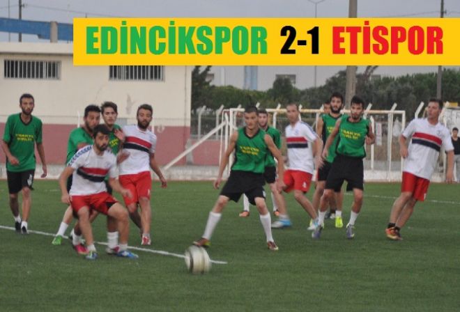 Özel Maçta Edincik 2-1 Etispor