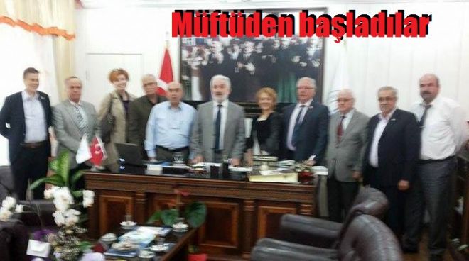 Müftüden, hayır dua aldılar