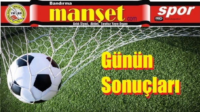 Günün sonçları