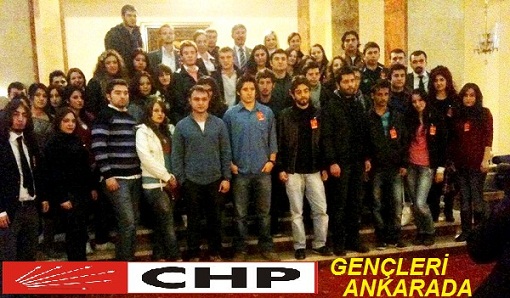 CHP li Gençler Ankara da